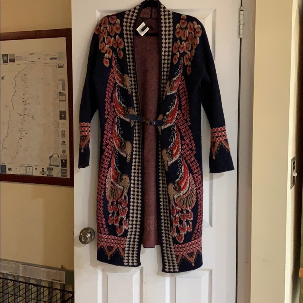 BCBG long Cardigan Sweater